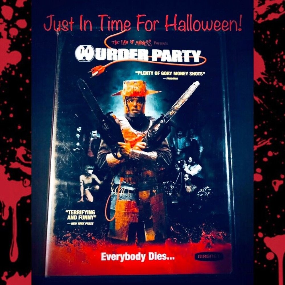 Murder Party (DVD, 2007) Brand New! Cult Classic!